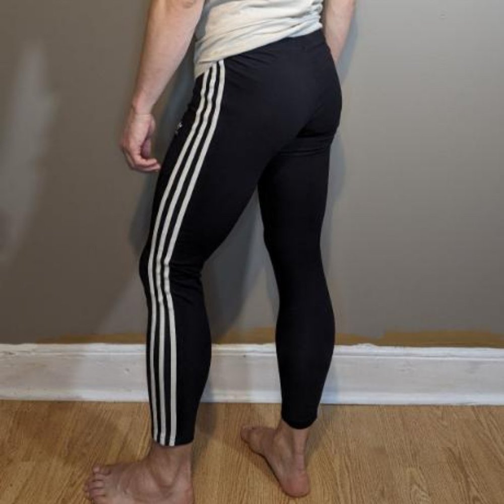 Adidas stripe leggings *NEW* Slim fit
